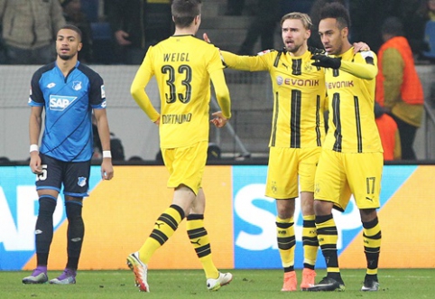 P. Aubameyang saved "Borussia" from losing against "Hoffenheim"