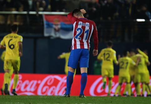 "Atletico" falls away from the champions title: "Villarreal" crushes D. Simeone's proteges (VIDEO)