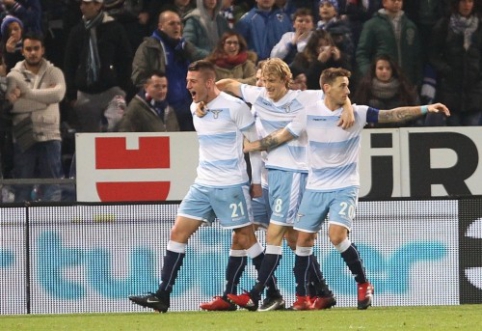 In the Serie A championship, "Lazio" won three points (VIDEO)