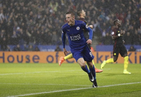 In England - J. Vardy's "hat-trick" sinks "Man City" ship (VIDEO)