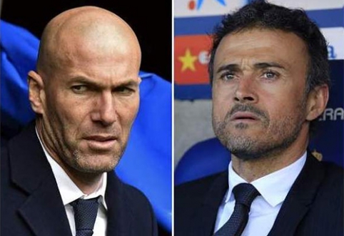 L. Enrique regretted the missed opportunity, while Z. Zidane remained calm