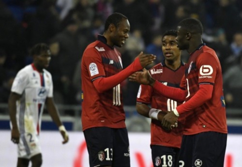 Ligue 1: "Lyon" lost to "Lille", "Bordeaux" rises to sixth place (VIDEO)