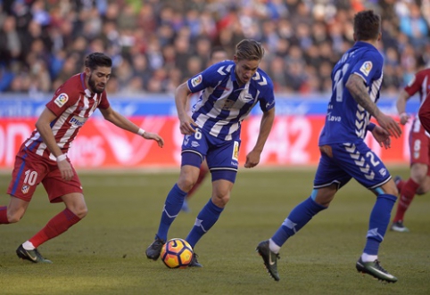 "Alaves" took points from "Atletico" for the second time this season (VIDEO)