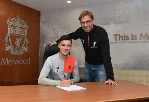 Official: P. Coutinho signed a new contract with "Liverpool"