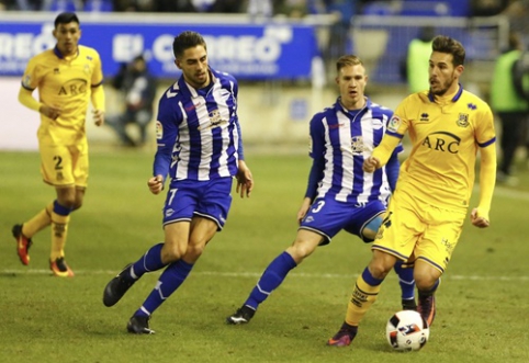 The first participant of the King's Cup semi-final - "Alaves"