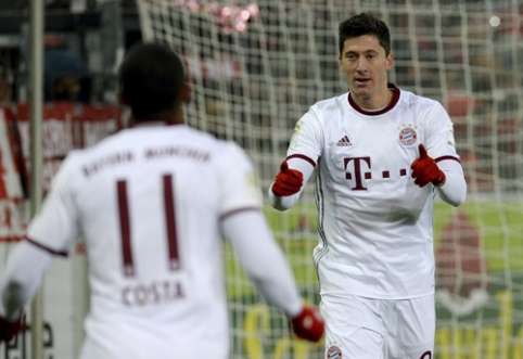 R. Lewandowski's double brings dramatic victory to "Bayern" (VIDEO)