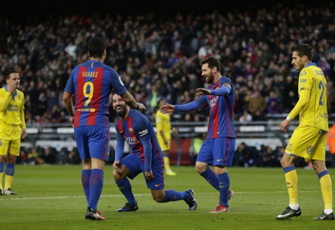 "Barcelona" left no hope for "Las Palmas" Eleven, "Atletico" struggled (VIDEO)