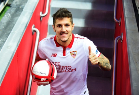 Official: S. Jovetičius will play for "Sevilla" until the end of the season