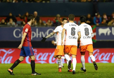 "Valencia" secures victory against "Osasuna" at the end of the match (VIDEO)