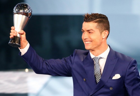 The best FIFA football player of the year - C. Ronaldo (PHOTO)