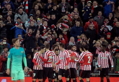 "Atletico" defeated "Barcelona" without two expelled players at the end of the match (VIDEO)