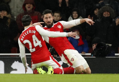 In England - Olivier Giroud's goal of rare beauty and victories of North London clubs (VIDEO)