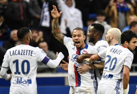 Ligue 1: M. Depay's show led "Lyon" to victory, PSG defeated "Marseille" (VIDEO)