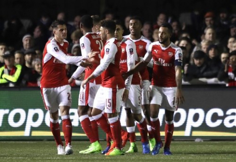 "Arsenal" - FA Cup quarterfinals (VIDEO)