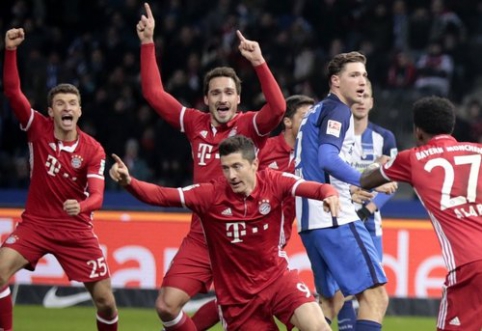 R. Lewandowski tore apart "Hertha" in a draw, BVB crushed "Wolfsburg" (VIDEO)