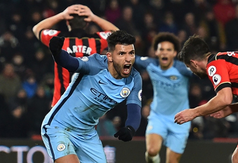 "Premier" league: "Man City" away forced "Bournemouth" to surrender