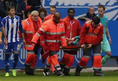 A. Vidalis suffered a gruesome injury (VIDEO)