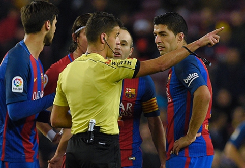 L.Suarez: "Red card forced me to leave the field" (VIDEO)