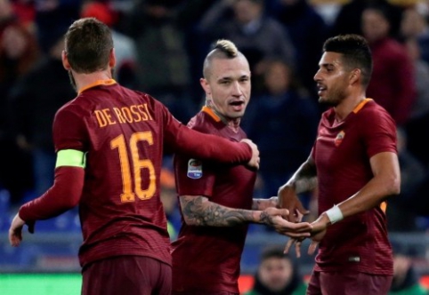 In the only Serie A match, Roma crushed Fiorentina (VIDEO)