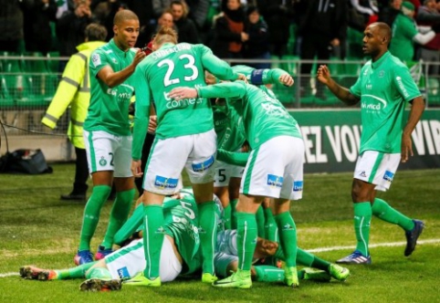 Ligue 1: "Saint-Etienne" defeated "Lyon" and closed in on one point (VIDEO)