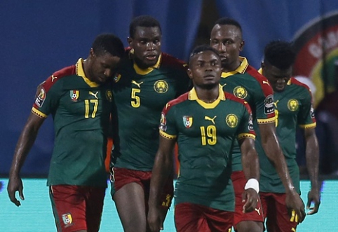 In English, the title is: "African Nations Cup final - Egypt and Cameroon duel (VIDEO)"