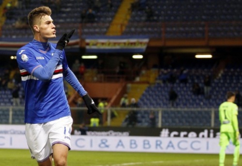 "Arsenal" and "Tottenham" will compete for young "Sampdoria" sniper