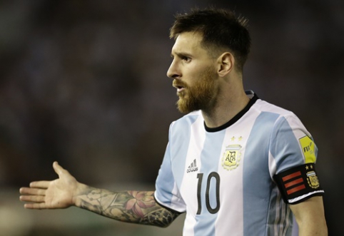 L. Messi received a four-match suspension in the Argentine national team