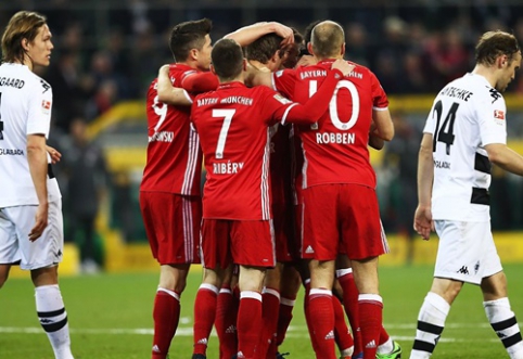 "Bayern" in Germany had difficulties with the "Gladbach" team (VIDEO)