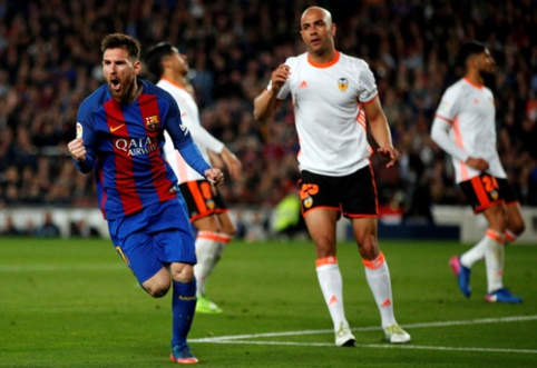 "Barcelona" defeated "Valencia" in the tenth game, "Atletico" outperformed "Sevilla" (VIDEO)