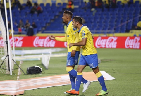 "Las Palmas" upset "Villarreal" eleven (VIDEO)