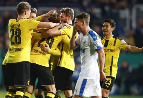 "Borussia" easily reached the semi-finals of the German Cup (VIDEO)