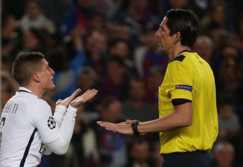 PSG contacted UEFA regarding the referee who officiated the match against "Barcelona"