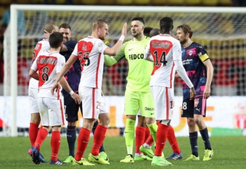 "Monaco" victory over "Bordeaux" marked by a stunning J. Moutinho goal (VIDEO)