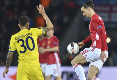 Europa League quarterfinals: "Man United" take a draw from Russia, "Lyon" defeat "Roma" (VIDEO)