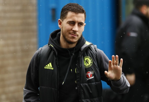 E. Hazard attracts "Real" club's attention again.