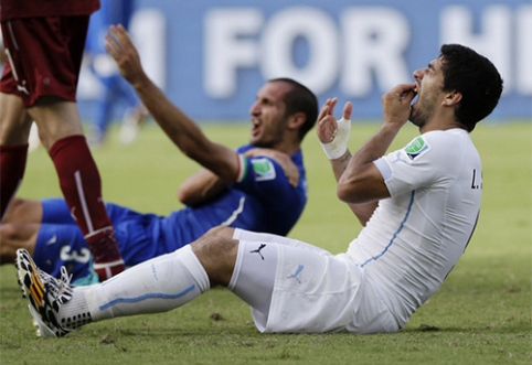 L.Suarez: I lied even to my wife about biting G.Chiellini.