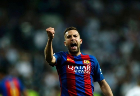 J. Alba: I want to play at "Barcelona" for a long time