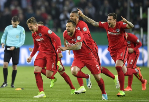 "Eintracht" advanced to the final of the German Cup after an 11-meter penalty shootout