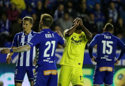 "Alaves" demonstrated superiority over "Villarreal" at home (VIDEO)