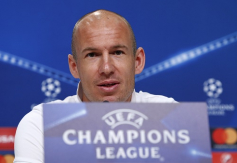 A. Robben: We Must Stand Out in Madrid on the First Try.