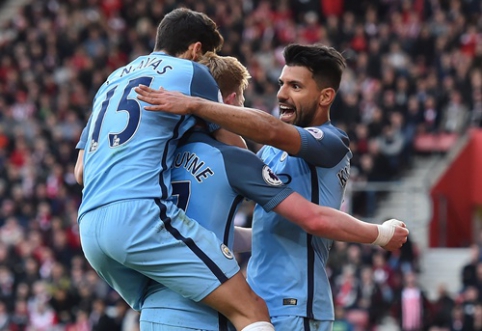 "Man City" crushed "Southampton" in the second half (VIDEO)