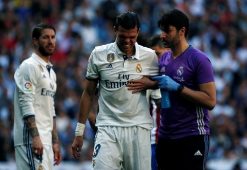 Pepe season over - defender broke ribs.