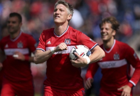 B. Schweinsteiger made his debut in MLS with a goal (VIDEO)