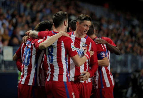 "Atletico" clinched a crucial victory in Malaga (VIDEO)