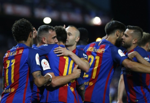 "Barcelona" won the King's Cup trophies (VIDEO)