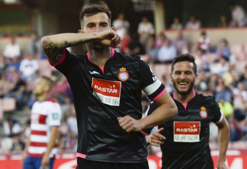 "Espanyol" finishes the season with a victory against "Granada" (VIDEO)