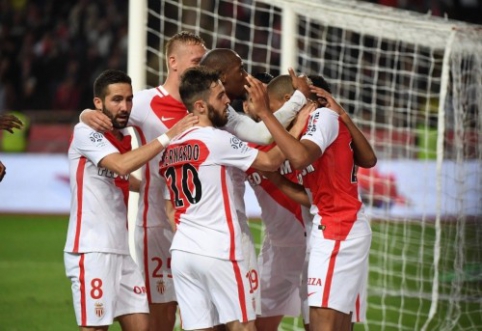 "Monaco" surpasses the 100 goal mark, but PSG prevented from securing the "Ligue 1" title (VIDEO)