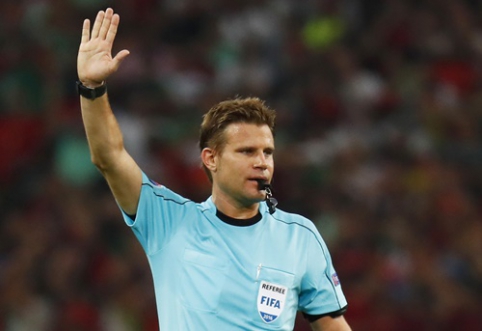 The German referee in the Champions League final.