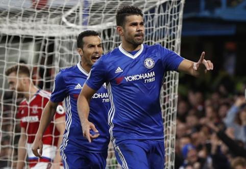 Until the title - one step: "Chelsea" at home defeated "Middlesbrough" (VIDEO)