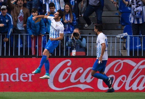 "Malaga" crushes "Celta", "Valencia" defeats "Osasuna" footballers (VIDEO)